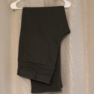 Dark Olive Pants. Banana Republic Travel Jean